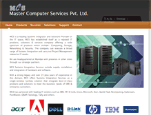 Tablet Screenshot of mcsindia.net